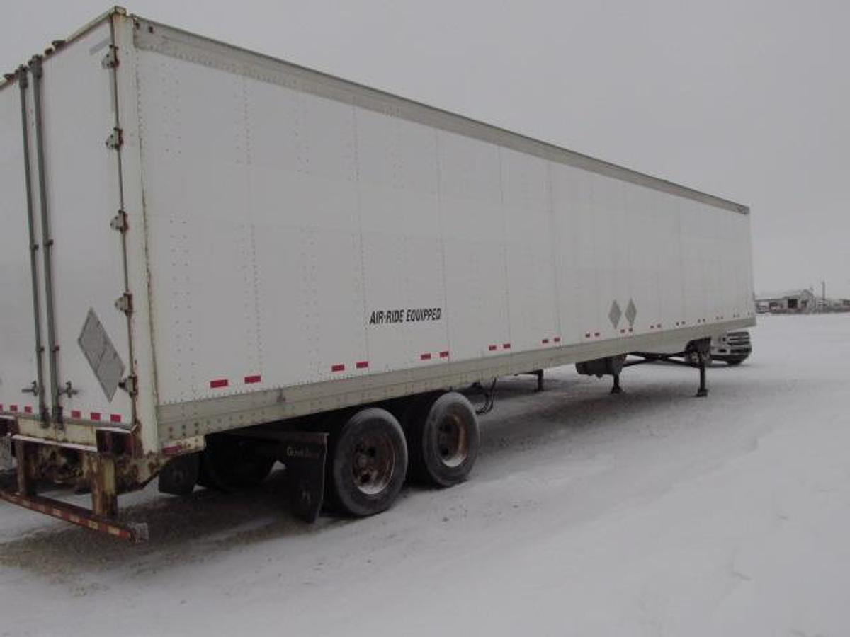 Used 2010 Great Dane 53 ft Heated van trailer