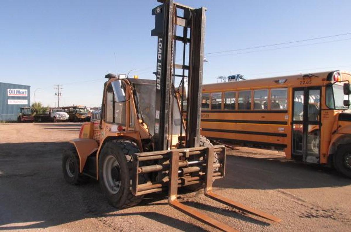 Used 2012 Load Lifter 2416-12D 12,000 lb Rough Terrain Forklift