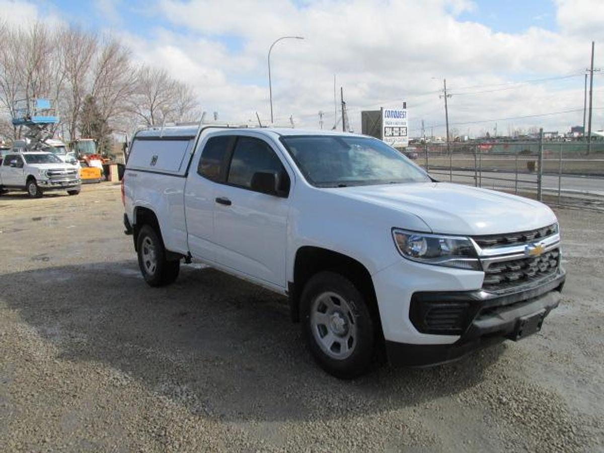 Used 2021 Chevrolet Colorado Ext cab 4x4 4 cyl