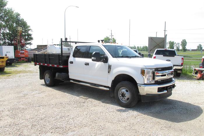 Used 2019 Ford F 350 Crew Cab 4x4 Dually with dump box