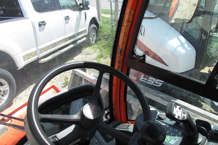 Used 2015 Holder C 992 side walk plow with snow blower attachment