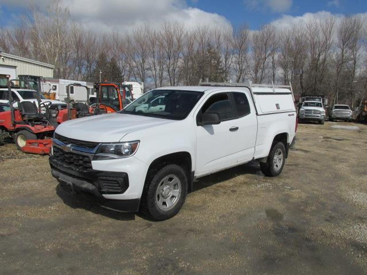 Used 2021 Chevrolet Colorado Ext cab 4x4 4 cyl
