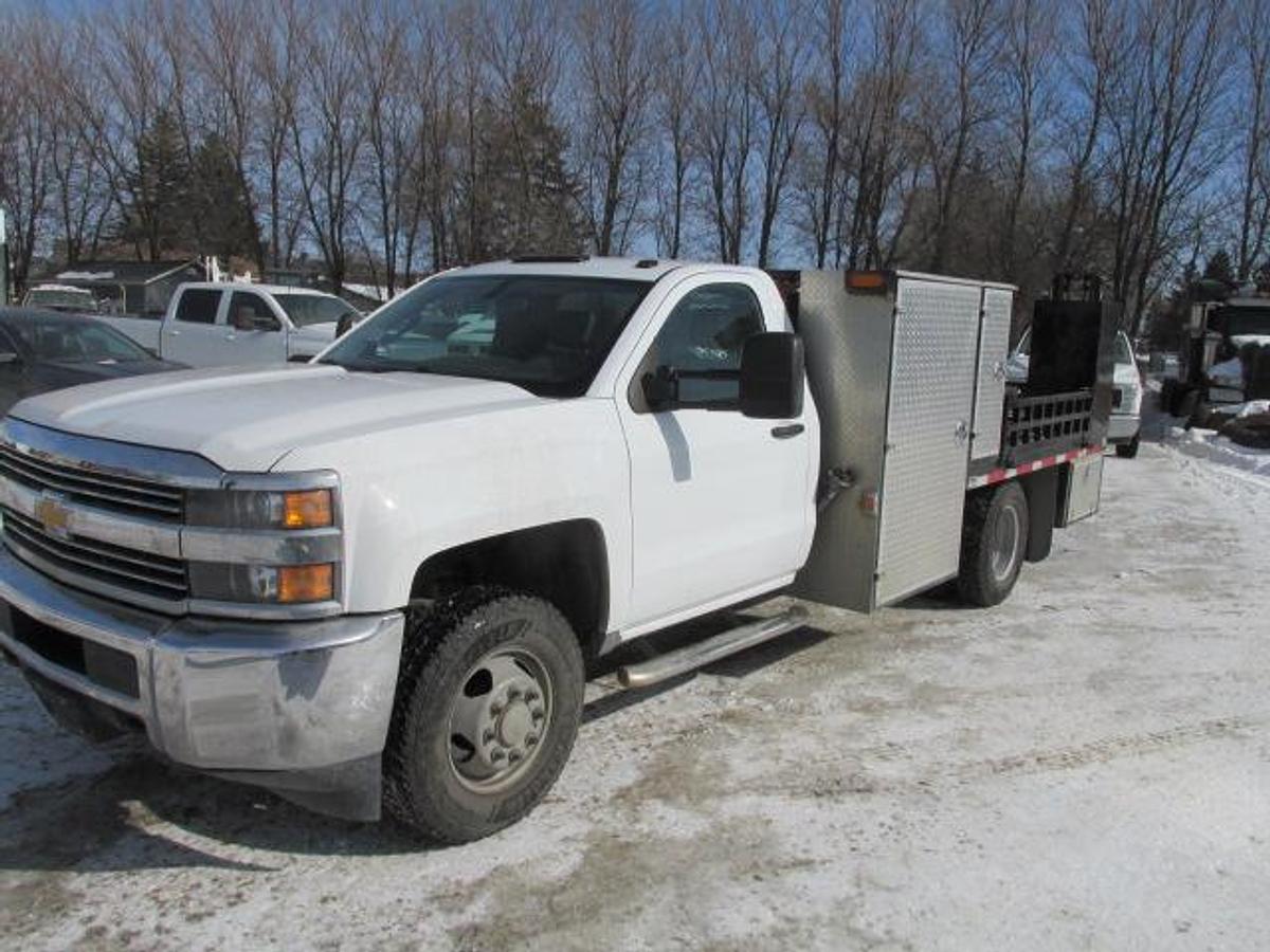 Used 2017 Chevrolet Silverado 3500 Reg Cab 4x4