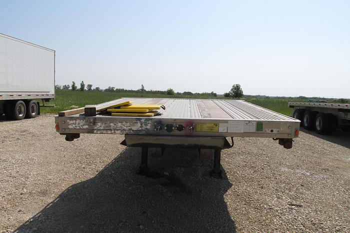 Used 2012 Reitnouer 48 ft tandem axle aluminum step deck