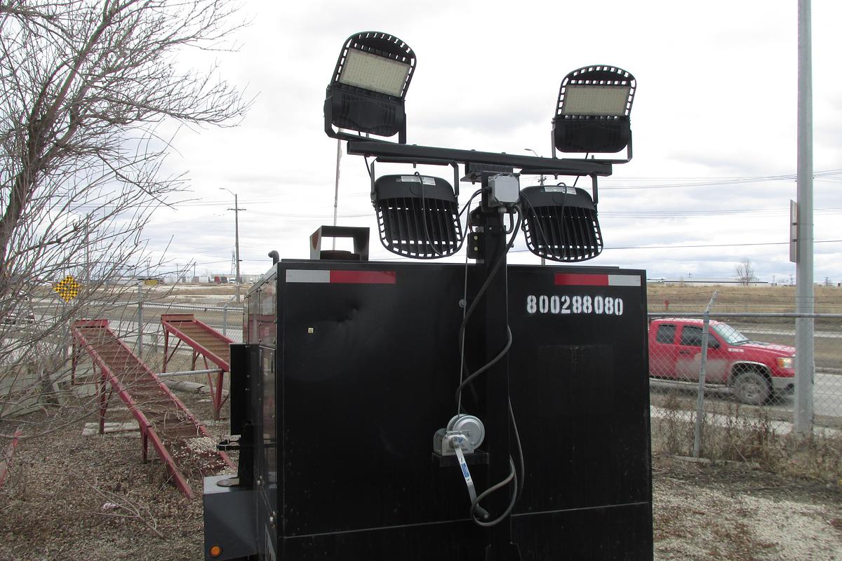 Used 2017 Flagro light tower/ 400,000 BTU heater