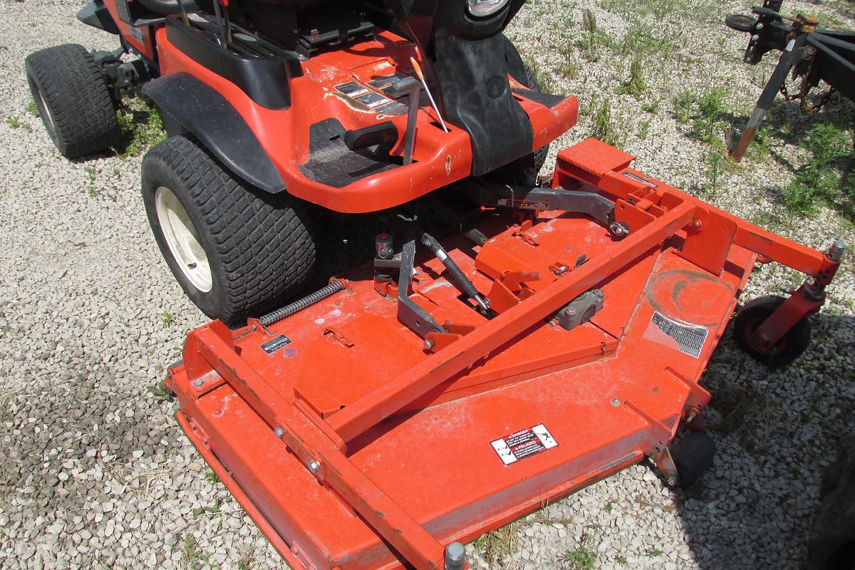 Used 2016 Kubota F 3990 4x4 mower with 72" deck