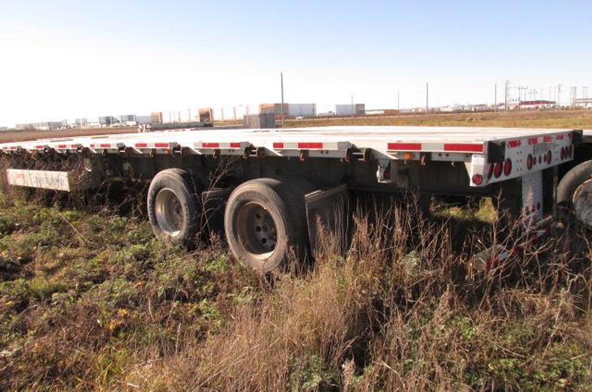 Used 2020 Lode King 53 ft tandem flat deck