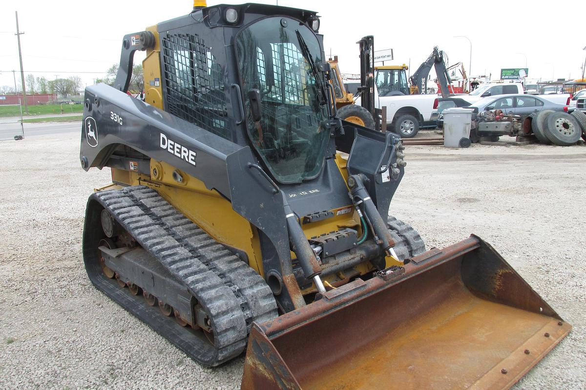 Used 2020 John Deere 331 G tracked skid steer