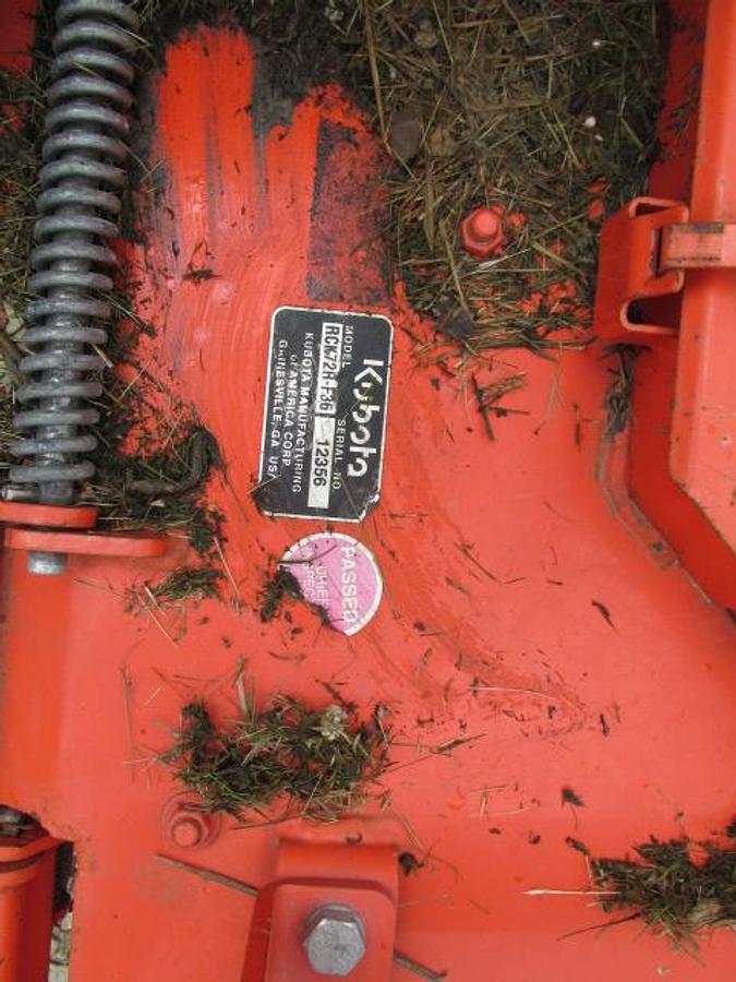 Used 2014 Kubota F3990 Front mount 72 in mower 4x4 diesel powered