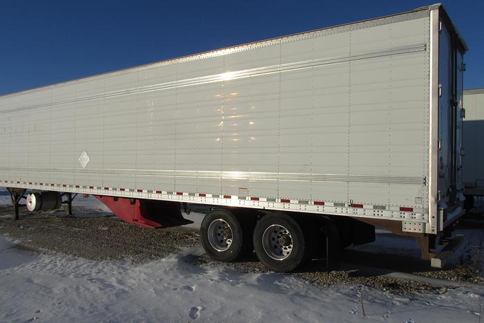 Used 2016 Great Dane 53 ft reefer trailer with 7300 X 4 Carrier reefer