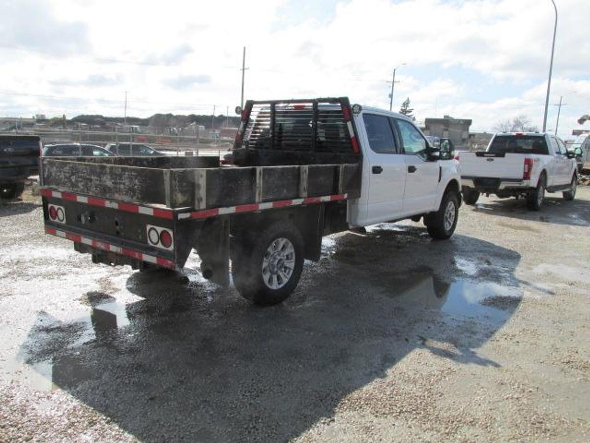 Used 2020 Ford F 250 Crew Cab 4x4 with flat deck