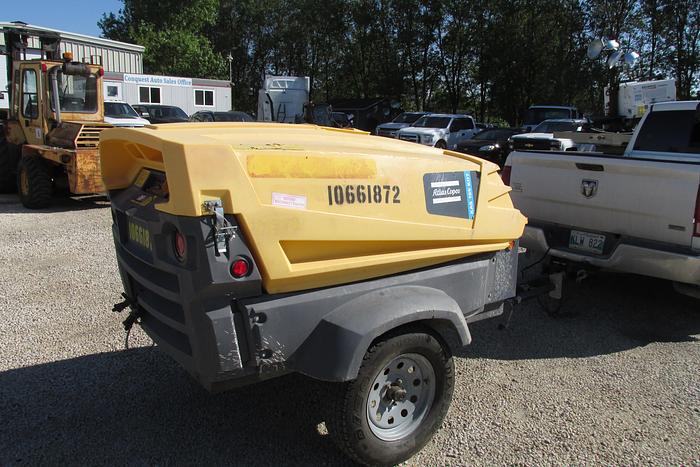 Used 2017 Altas Copco XAS 185 KD7 air compressor