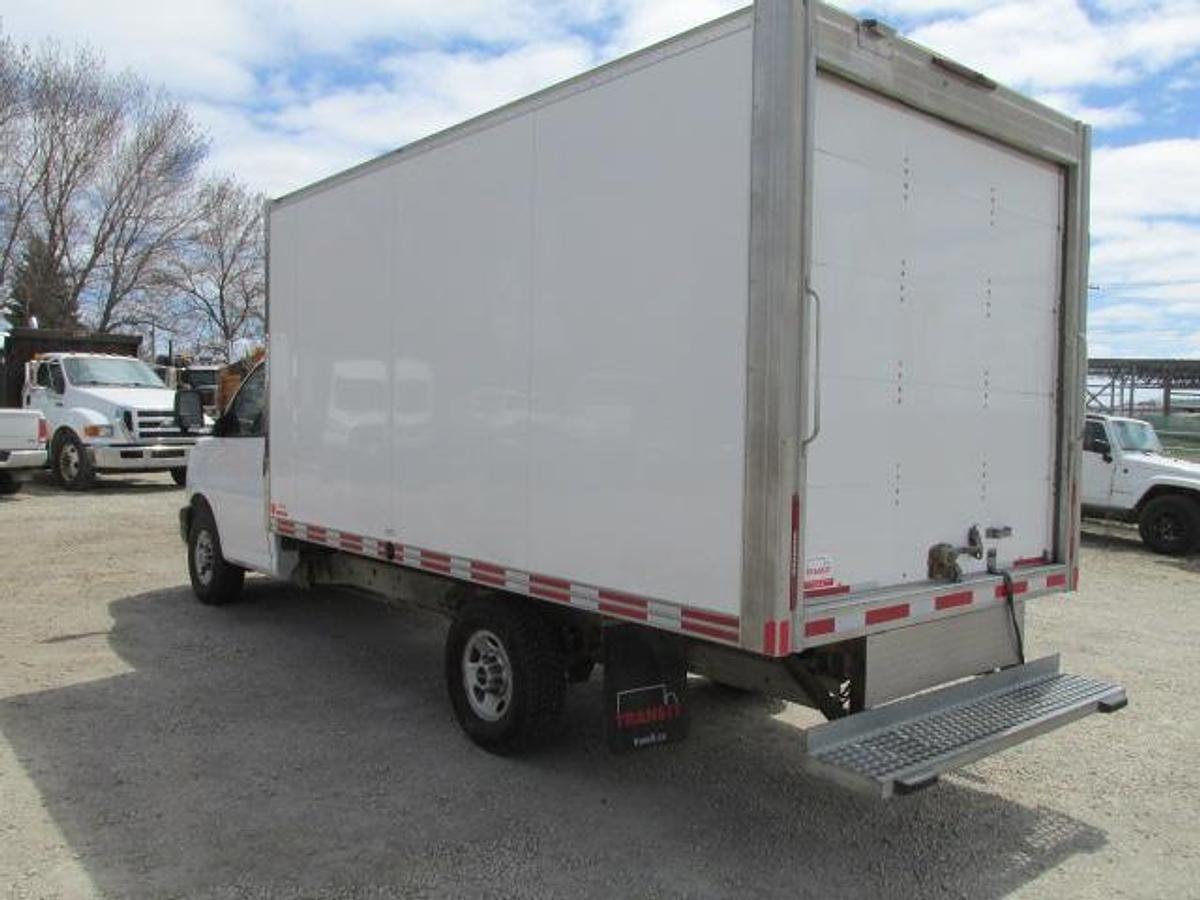 Used 2022 GMC Savana 3500 Box van 9900 lb GVW