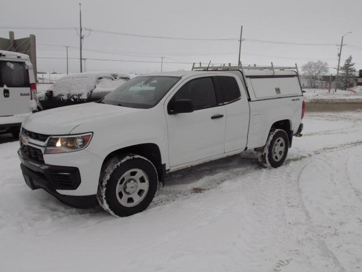 Used 2021 Chevrolet Colorado Ext cab 4x4 4 cyl 
