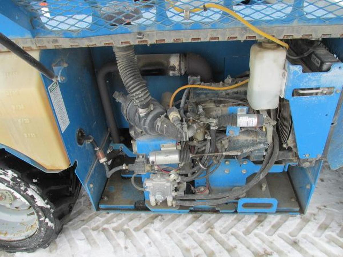 Used 2008 Genie GS 3268 Rough Terrain scissor lift