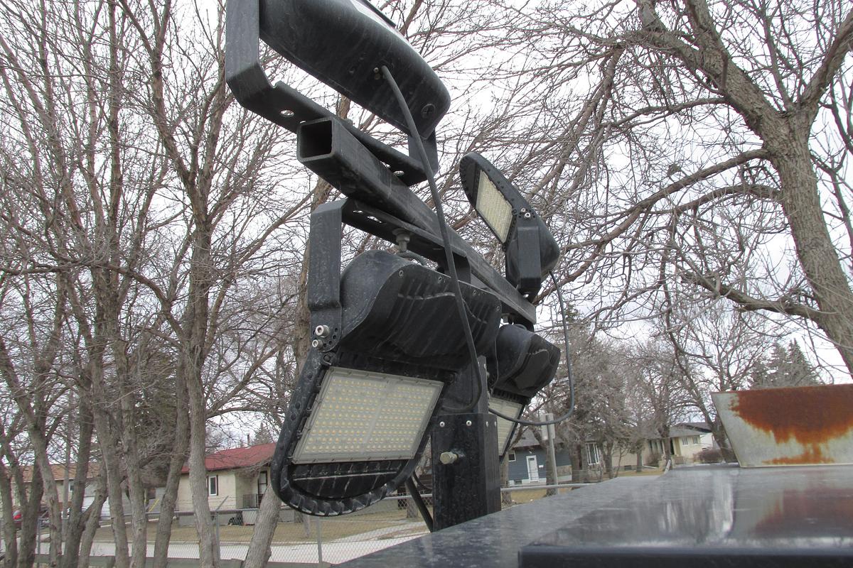 Used 2017 Flagro light tower/ 400,000 BTU heater