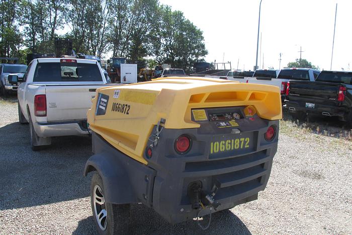 Used 2017 Altas Copco XAS 185 KD7 air compressor