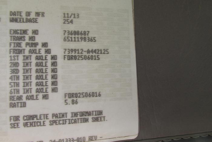 Used 2014 Freightliner M2 Tandem Cummins power RDS transmission