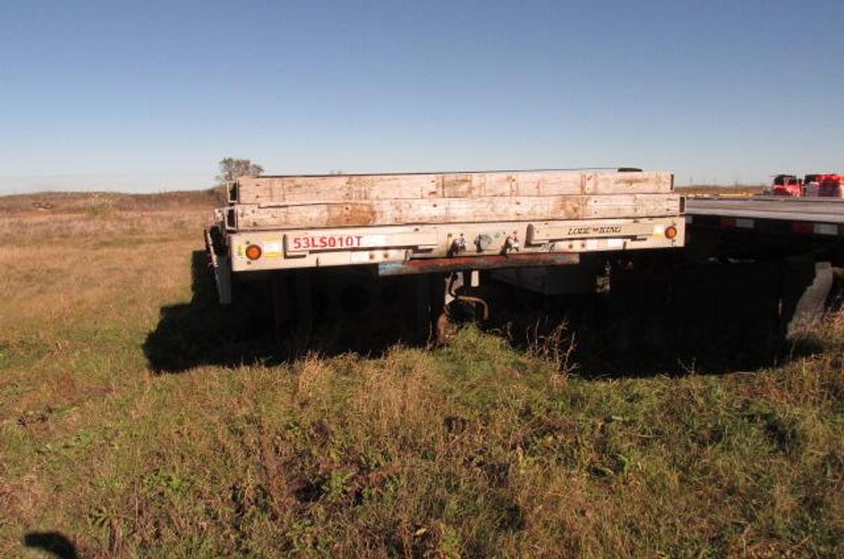 Used 2015 Lode Ling 53 ft Step deck low pro tridem