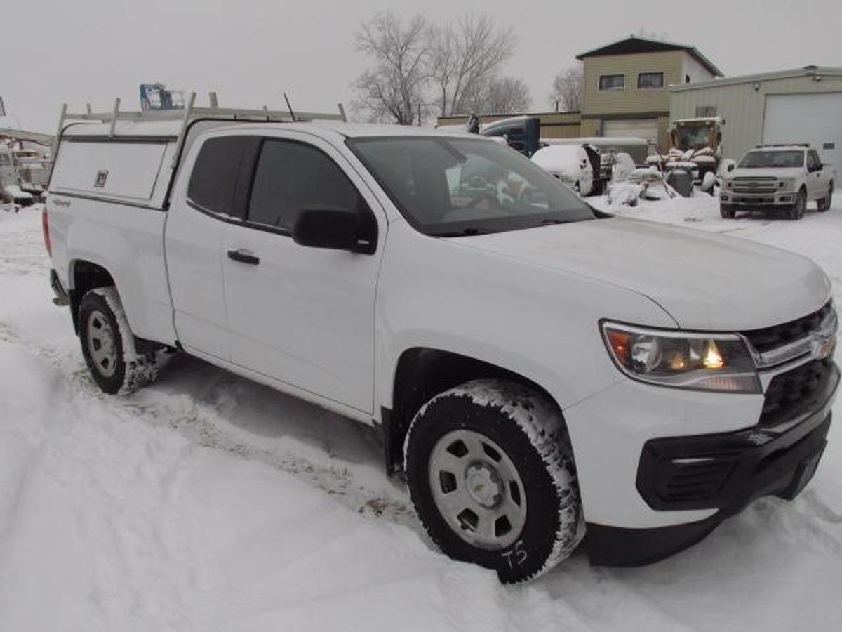 Used 2021 Chevrolet Colorado Ext cab 4x4 4 cyl 