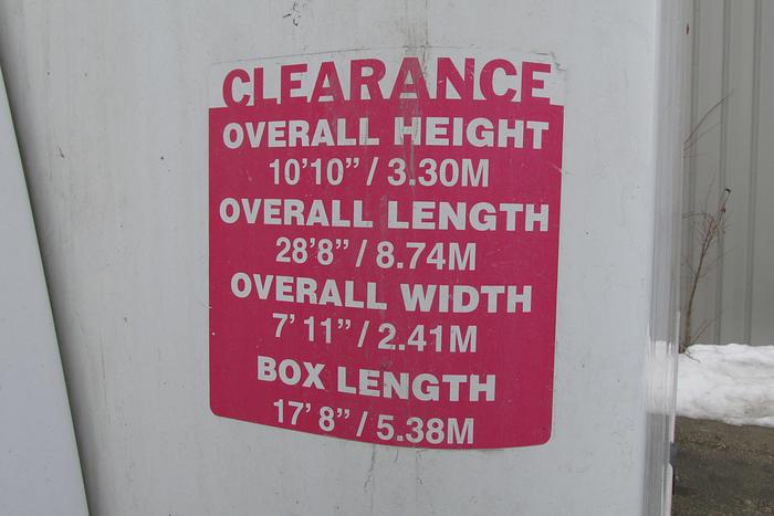 Used 2018 GMC Savanna Cube Van with 18 ft box