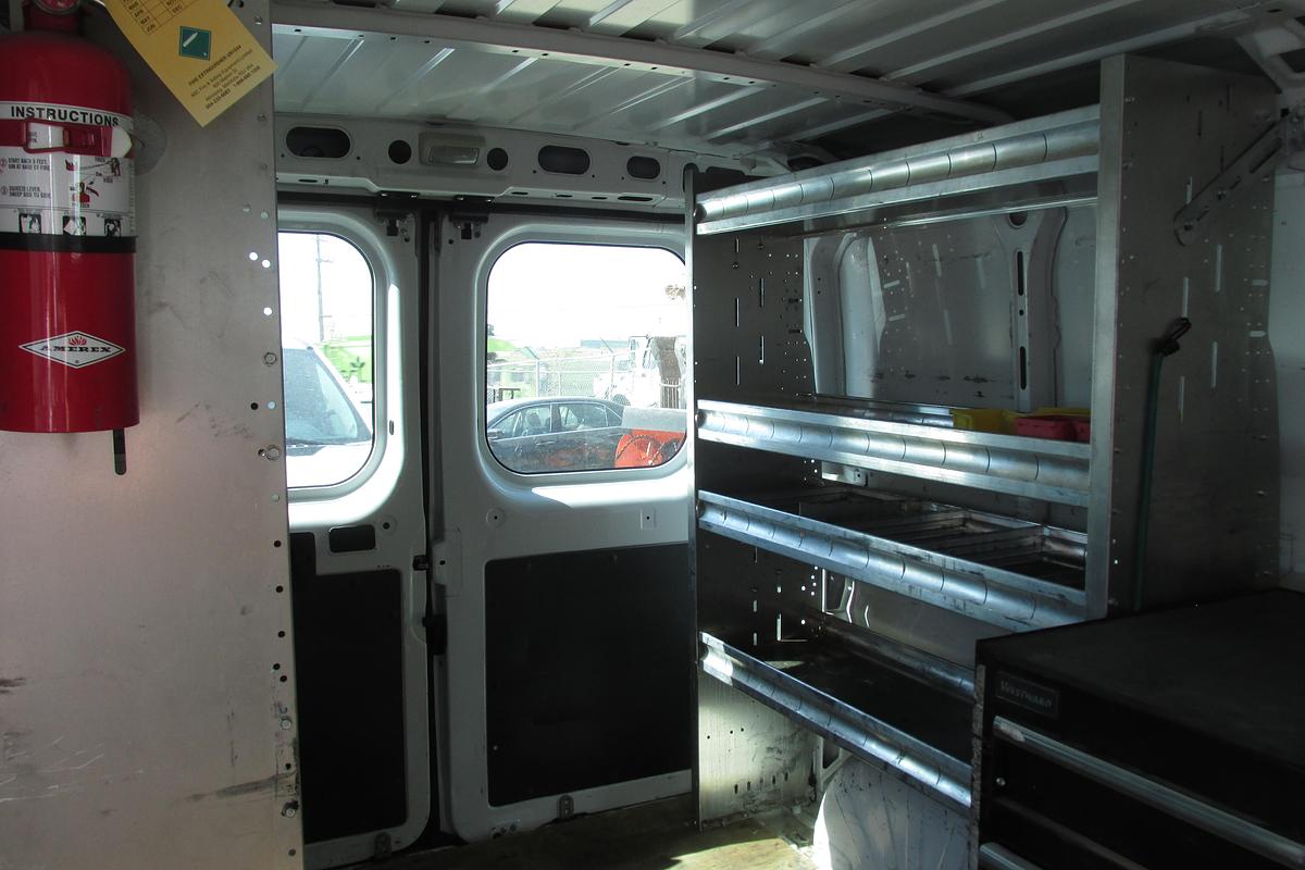 Used 2014 Ram Prostar 2500 Cargo Van with shelving 