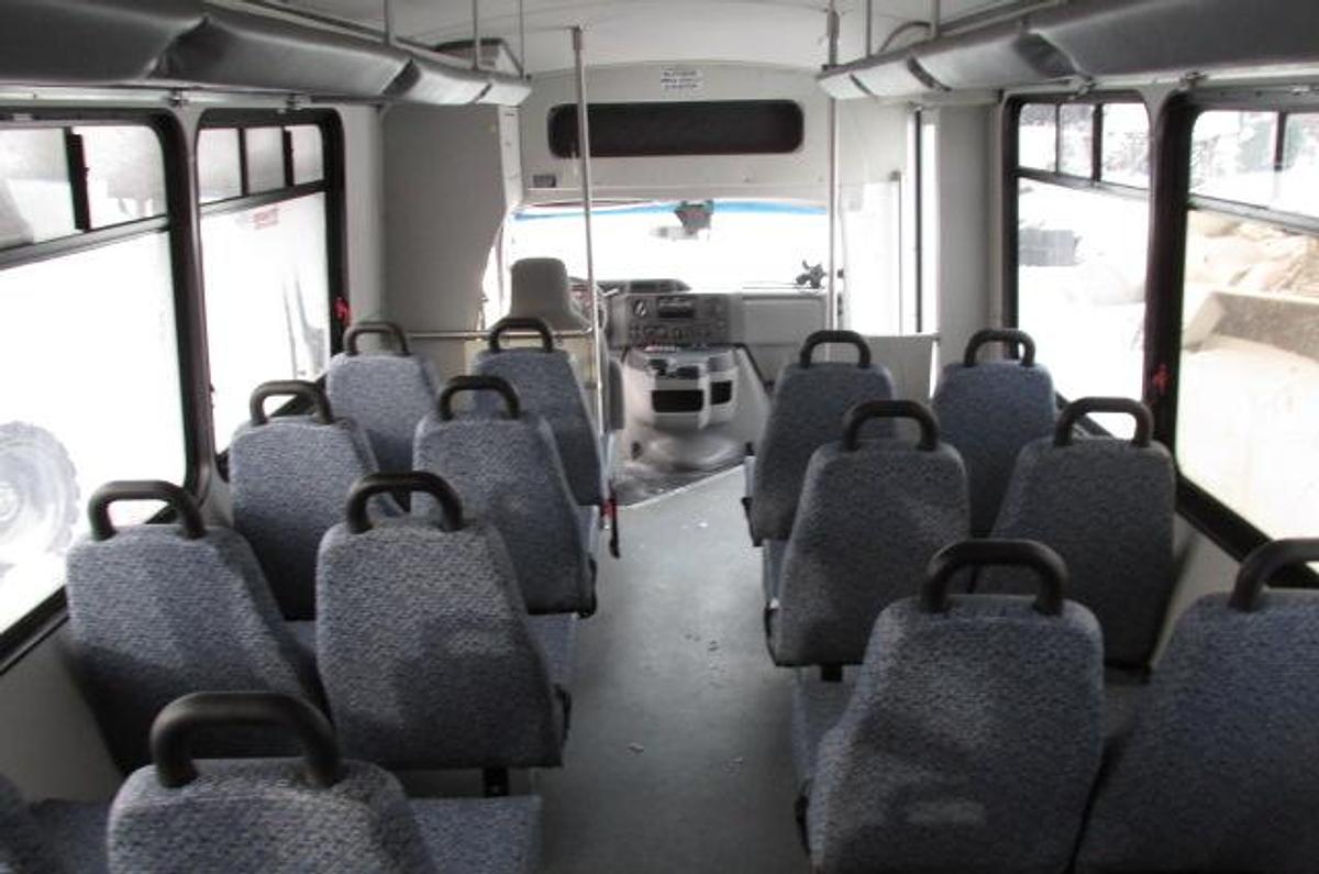 Used 2017 Ford E450 18 passenger Shuttle Van with wheel chair lift