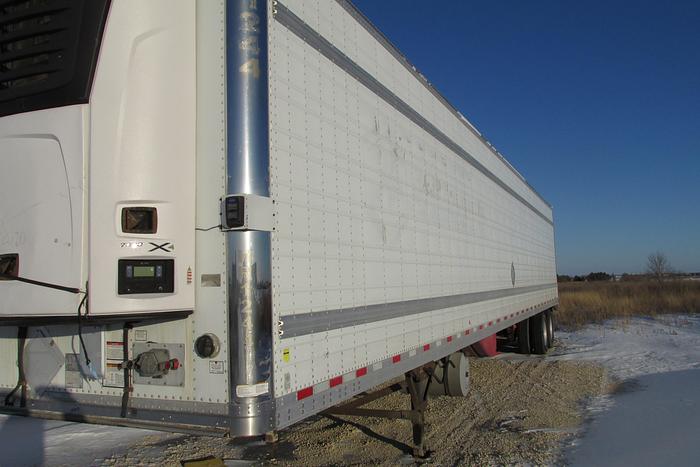 Used 2016 Great Dane 53 ft reefer trailer with 7300 X 4 Carrier reefer