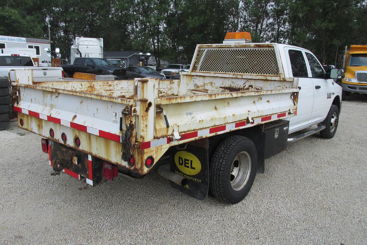 Used 2016 Ram 3500 Crew Cab 4x4 with 10 ft deck