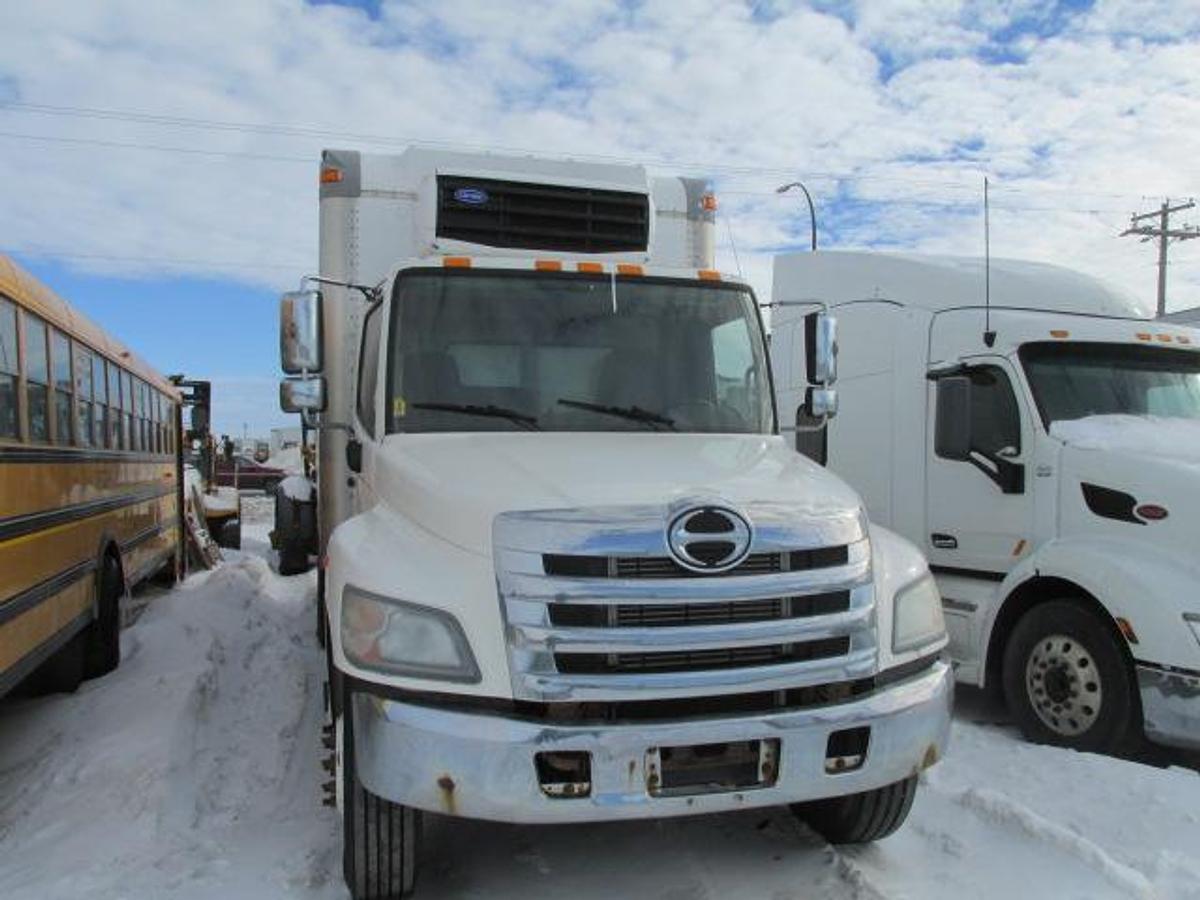 Used 2012 Hino 268 with 20 ft box and tailgate