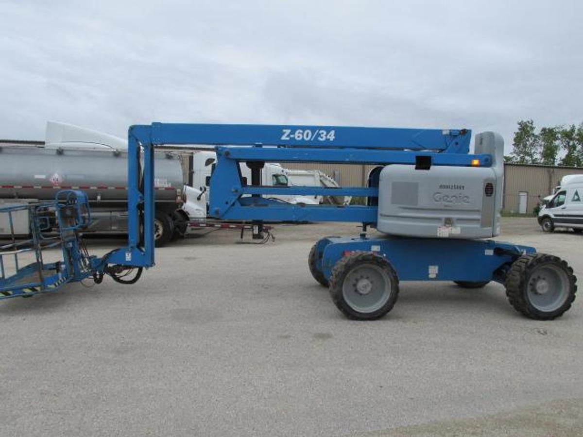 Used 2014 Genie Z 60/34 boom lift