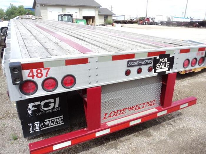 Used 2016 Lode King 48 ft tandem combo trailer