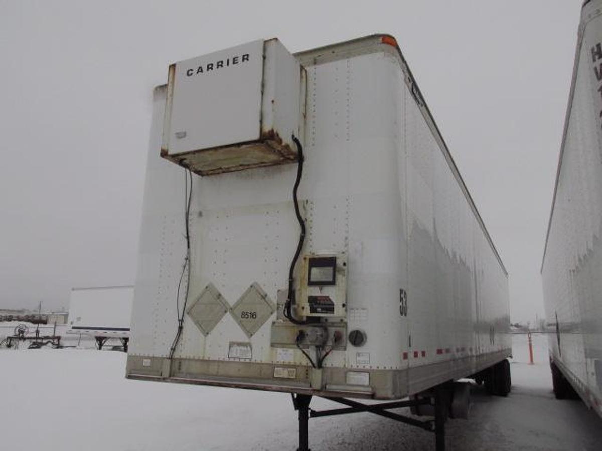 Used 2010 Great Dane 53 ft Heated van trailer