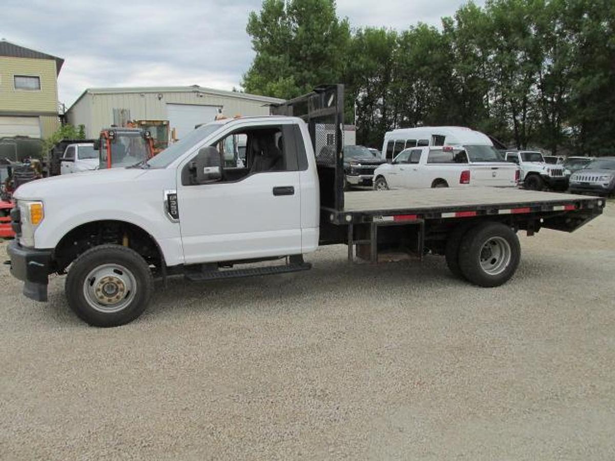 Used 2017 Ford F350 Regular Cab 4x4 with 12 ft deck