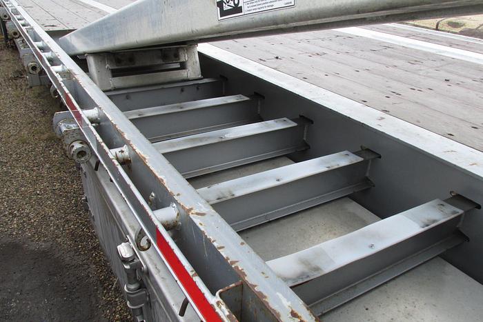 Used 2017 Lode King 53 ft step deck recovery trailer tridem