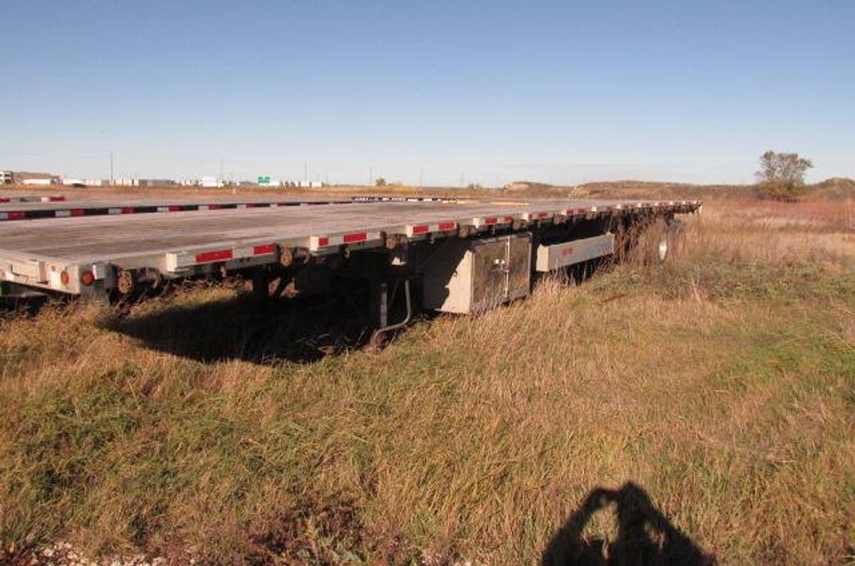 Used 2020 Lode King 53 ft tandem flat deck