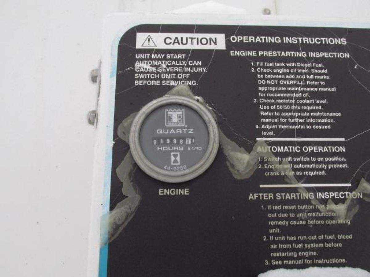 Used 2011 Utility tandem axle heated van trailer