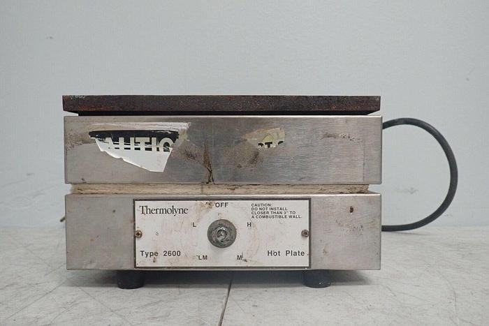 Used Thermolyne Model HP-2625R Type 2600 Hot Plate