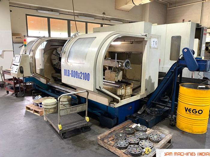 Used Everox DLB 800 x 2100 CNC Turning Big Bore