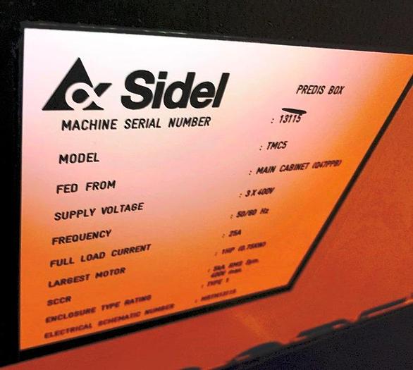 Unused Blow Molder, Sidel, Mdl SBO 24, 24-Cavity, ABC Compressor #C743899