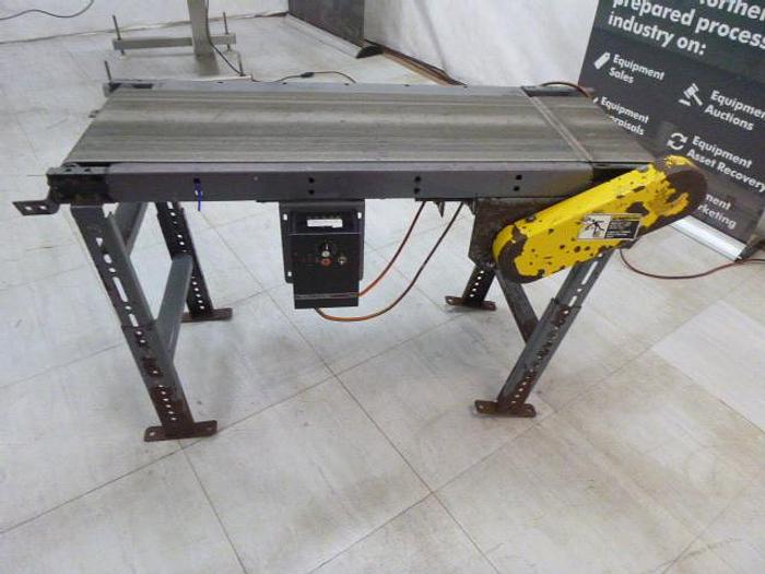 Used Rubber Belt Conveyor; 14"Wx4'L