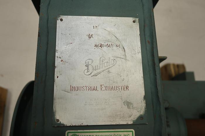Used Buffalo OW Industrial Exhauster Size 17 #44290