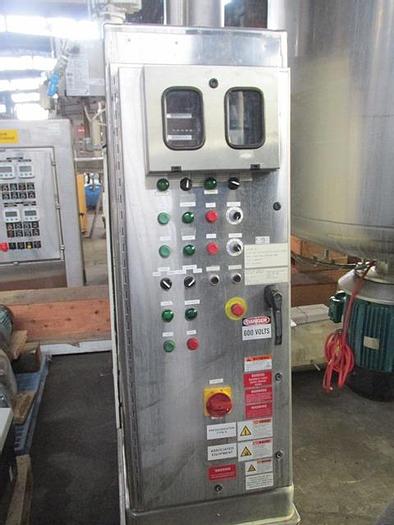 Used 1000 LITER (264 GALLONS) KRIEGER TRIPLE SHAFT VACUUM MIXER - S/S - -1/.5 BAR - JACKETED