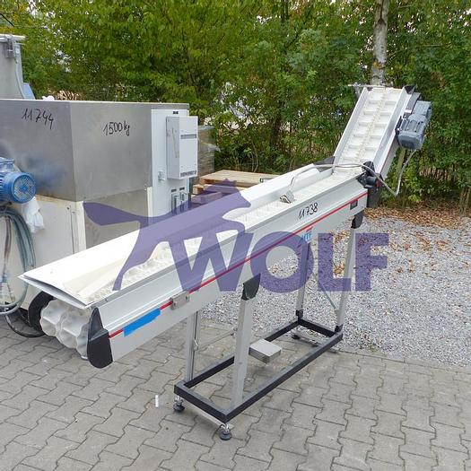 Used Second-hand. Ascending conveyor MTF Technik