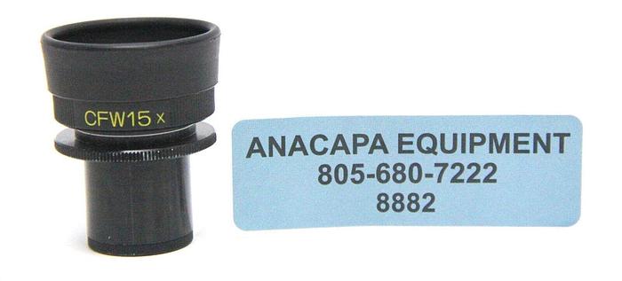 Used Nikon MBJ10150 CFW15X Microscope Eyepiece (8882)W