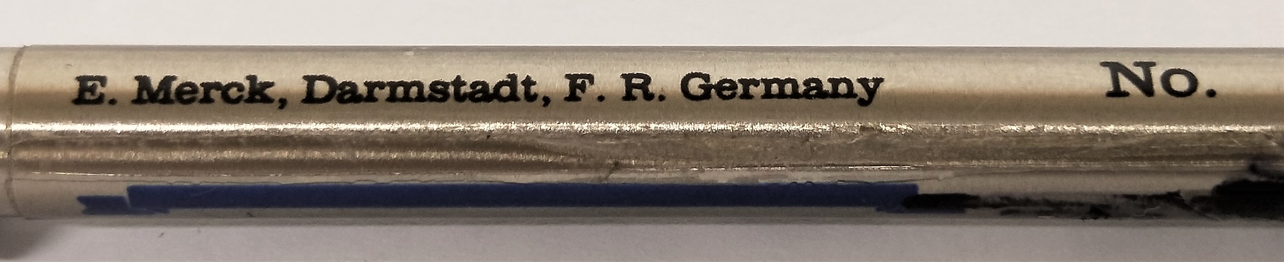 Used Merck LiChrospher Si-60 (LiChroCART 125-4) HPLC Cartridge - 12.5cm x 4mm x 5µm