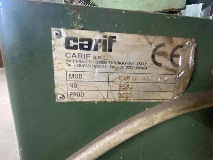 Used 2003 Carif 320BSA 2V Semi Automatic Bandsaw