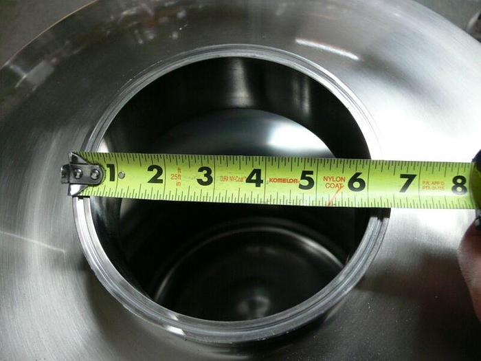 Used Lot of 4 Precision 200 Liter 316 Stainless Steel  Pressure Vessel 100 PSI @ 302F