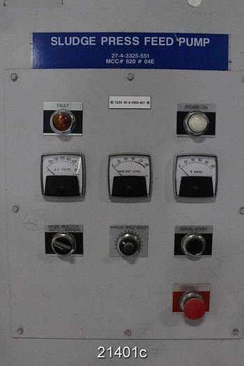 Used Bran & Luebbe Phosphoric Acid Metering System #21401