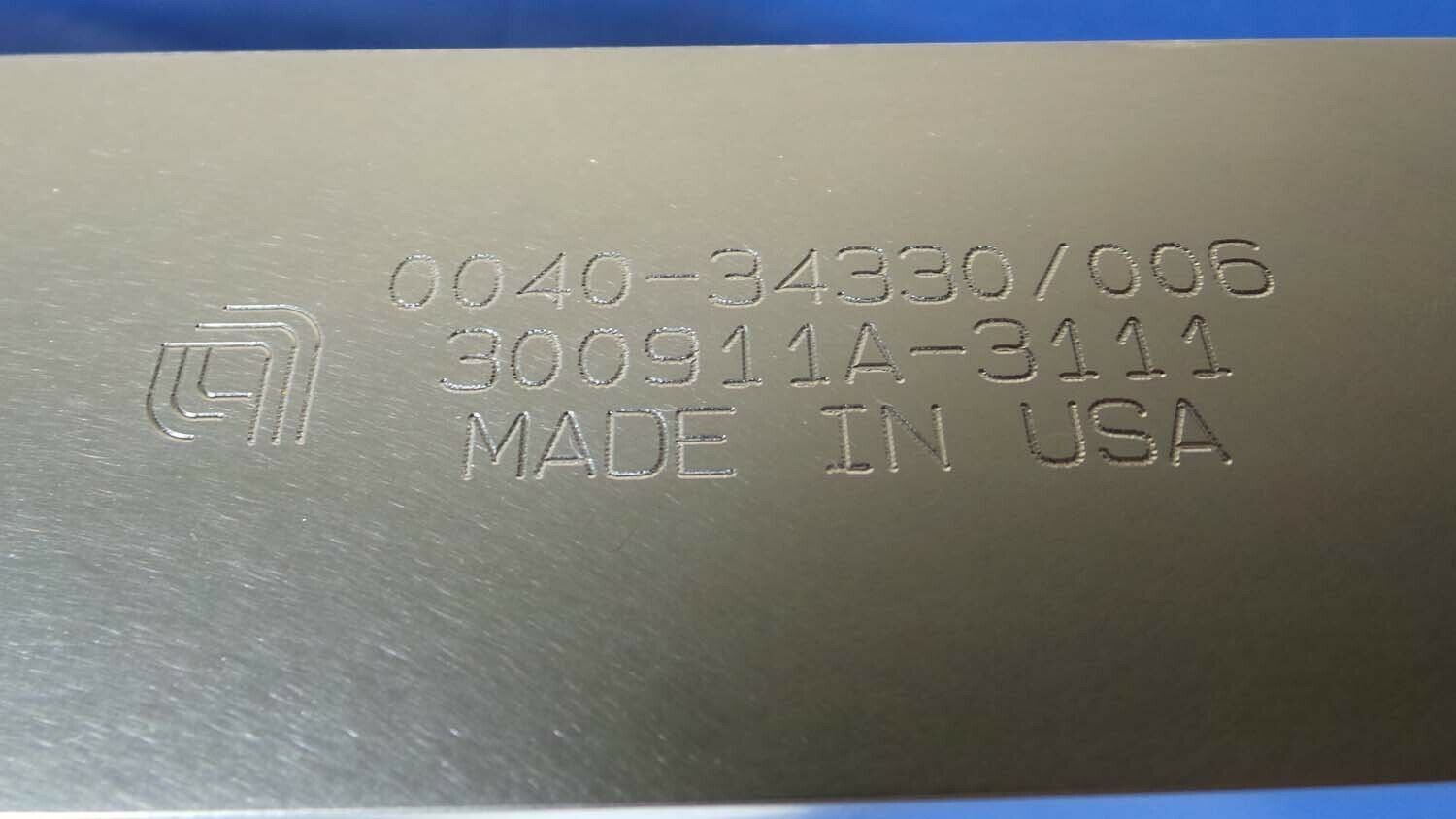 Used Applied Materials 0040-34330-006 Slit Vale Door, Chamber Mount